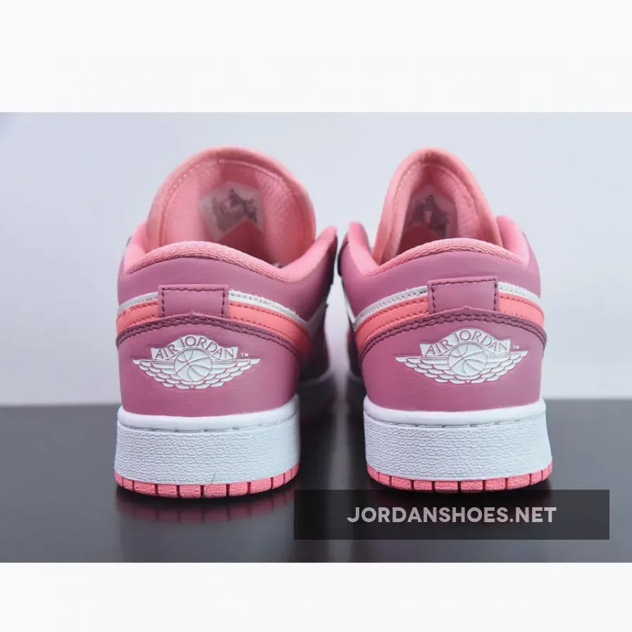Air Jordan 1 Low Desert Berry/Coral Chalk-White Air Jordan 1 Low Desert Berry/Coral Chalk-White