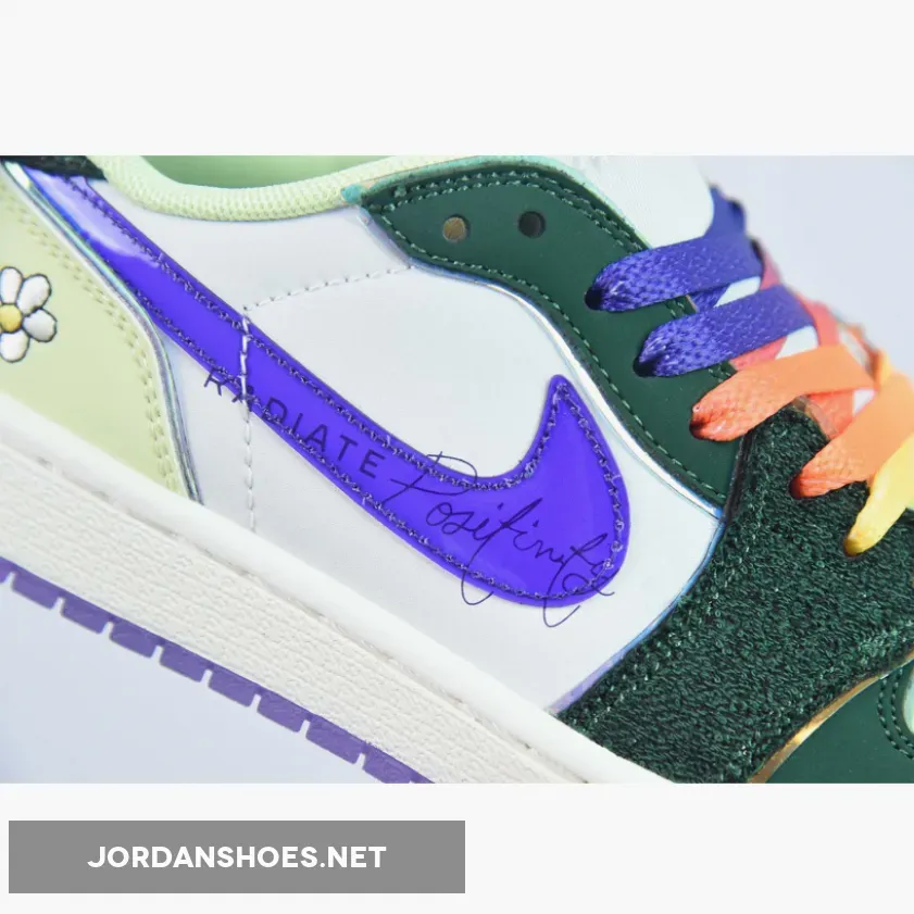 Air Jordan 1 Low "Doernbecher" Gorge Green/Court Purple-White-Barely Volt-Sail Air Jordan 1 Low "Doernbecher" Gorge Green/Court Purple-White-Barely Volt-Sail
