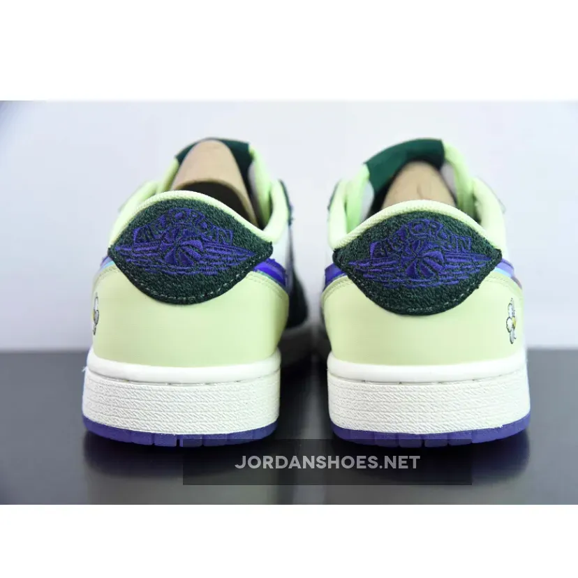 Air Jordan 1 Low "Doernbecher" Gorge Green/Court Purple-White-Barely Volt-Sail Air Jordan 1 Low "Doernbecher" Gorge Green/Court Purple-White-Barely Volt-Sail