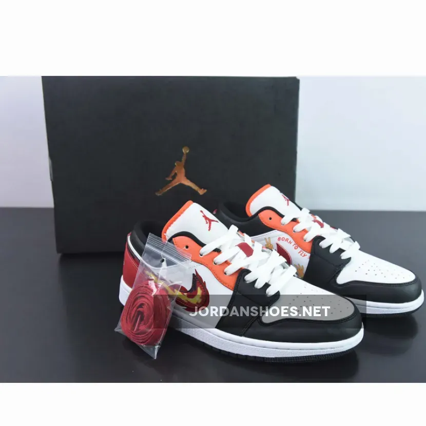 Air Jordan 1 Low "Flaming Swoosh"