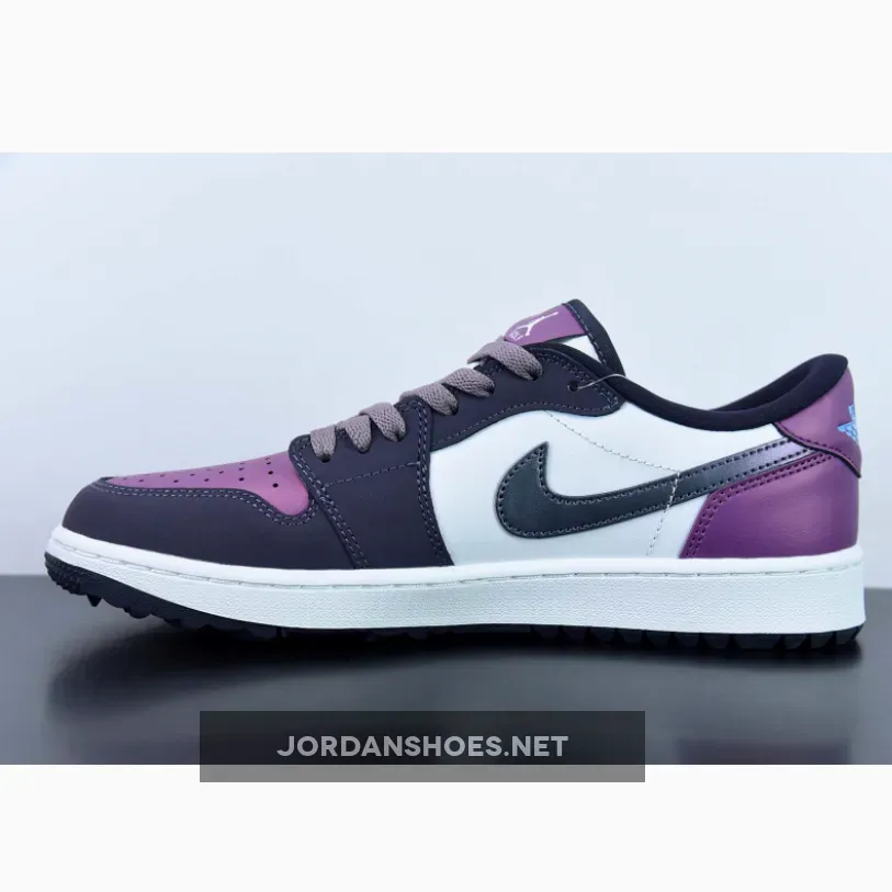 Air Jordan 1 Low Golf White/Cave Purple-Purple Smoke Air Jordan 1 Low Golf White/Cave Purple-Purple Smoke