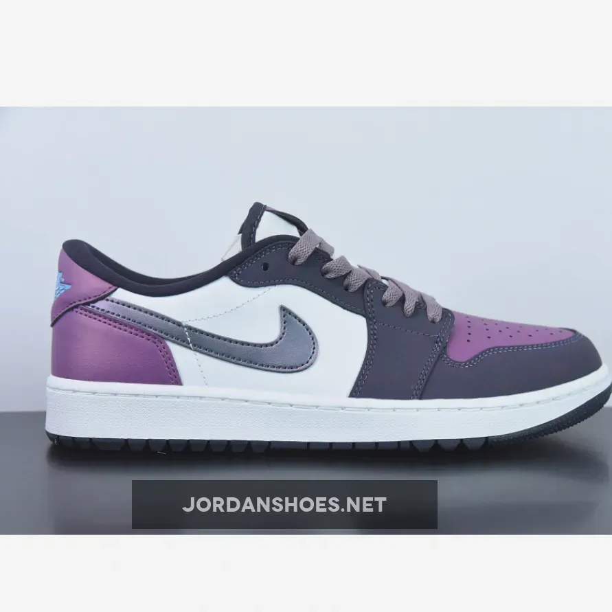 Air Jordan 1 Low Golf White/Cave Purple-Purple Smoke Air Jordan 1 Low Golf White/Cave Purple-Purple Smoke