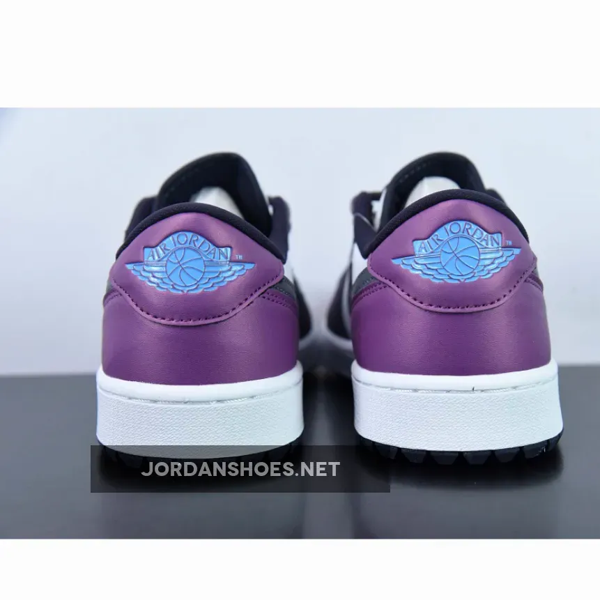 Air Jordan 1 Low Golf White/Cave Purple-Purple Smoke Air Jordan 1 Low Golf White/Cave Purple-Purple Smoke