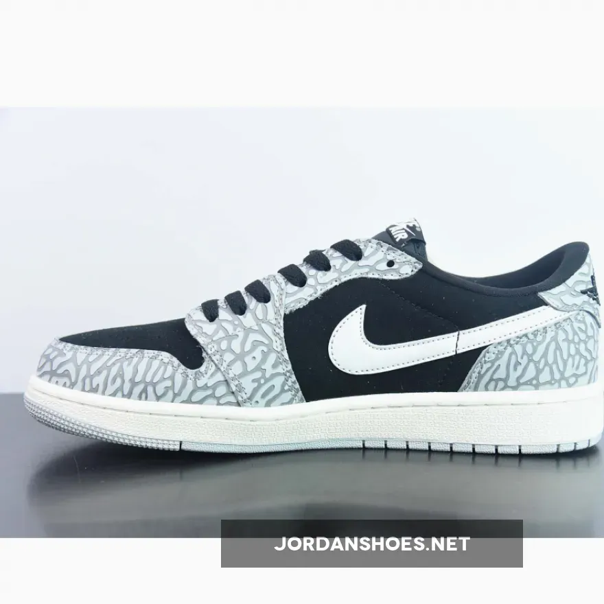 Air Jordan 1 Low OG ‘Black Cement’ Black Tech Grey Air Jordan 1 Low OG ‘Black Cement’ Black Tech Grey
