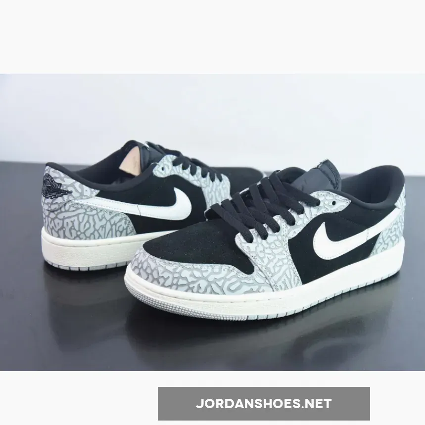 Air Jordan 1 Low OG ‘Black Cement’ Black Tech Grey Air Jordan 1 Low OG ‘Black Cement’ Black Tech Grey