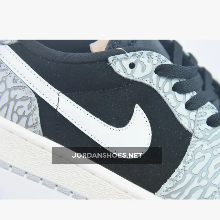 Air Jordan 1 Low OG ‘Black Cement’ Black Tech Grey Air Jordan 1 Low OG ‘Black Cement’ Black Tech Grey