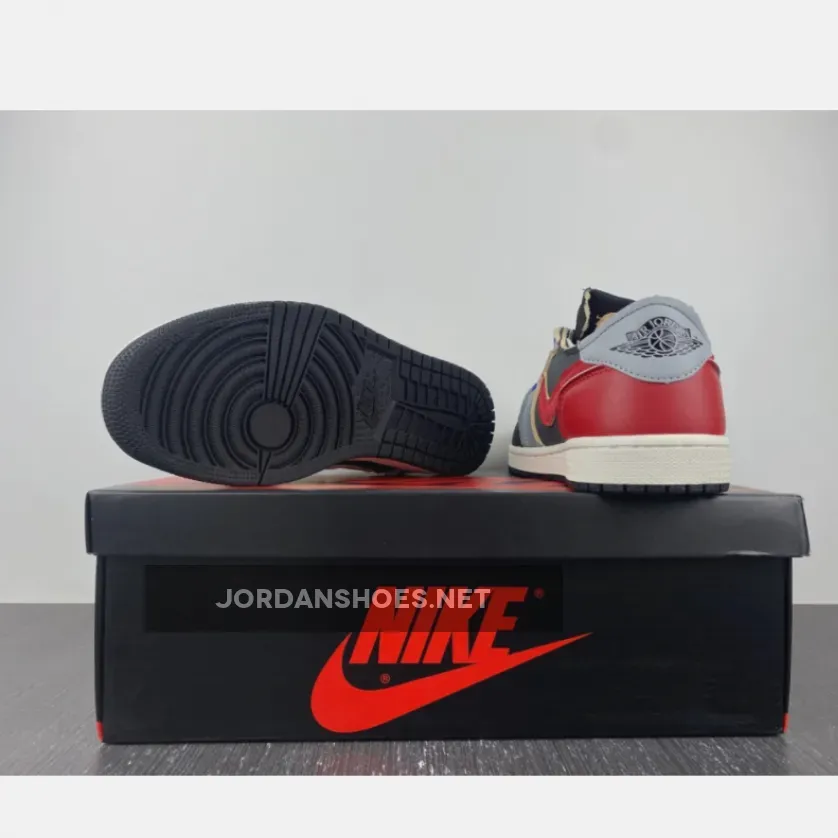 Air Jordan 1 Low OG EX Black/Dark Smoke Grey-Red Air Jordan 1 Low OG EX Black/Dark Smoke Grey-Red