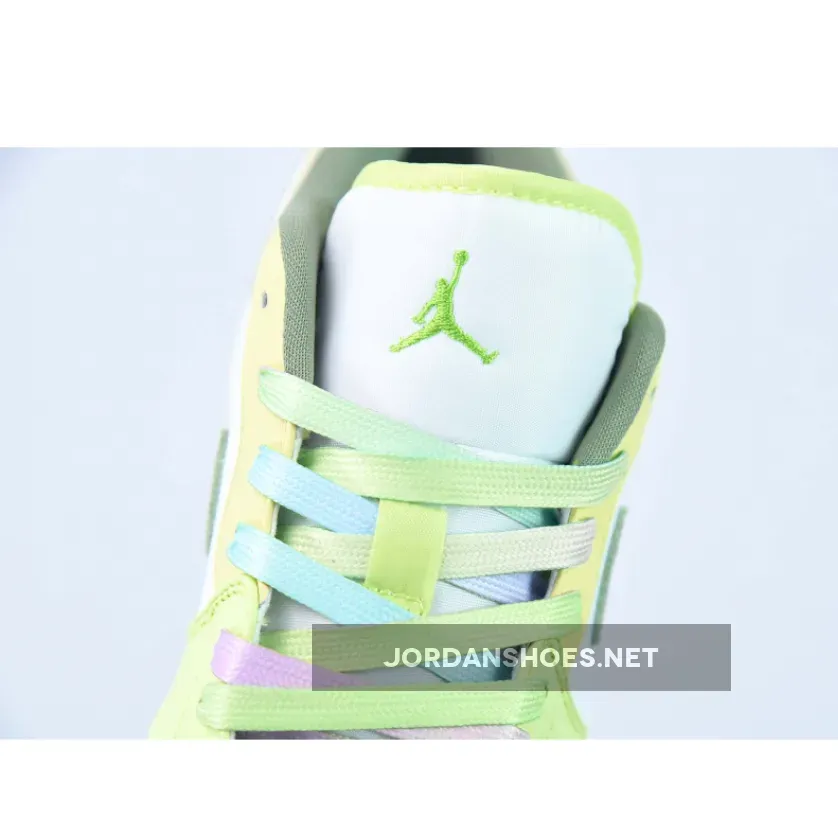 Air Jordan 1 Low Sail/Light Olive-Pale Citron Air Jordan 1 Low Sail/Light Olive-Pale Citron