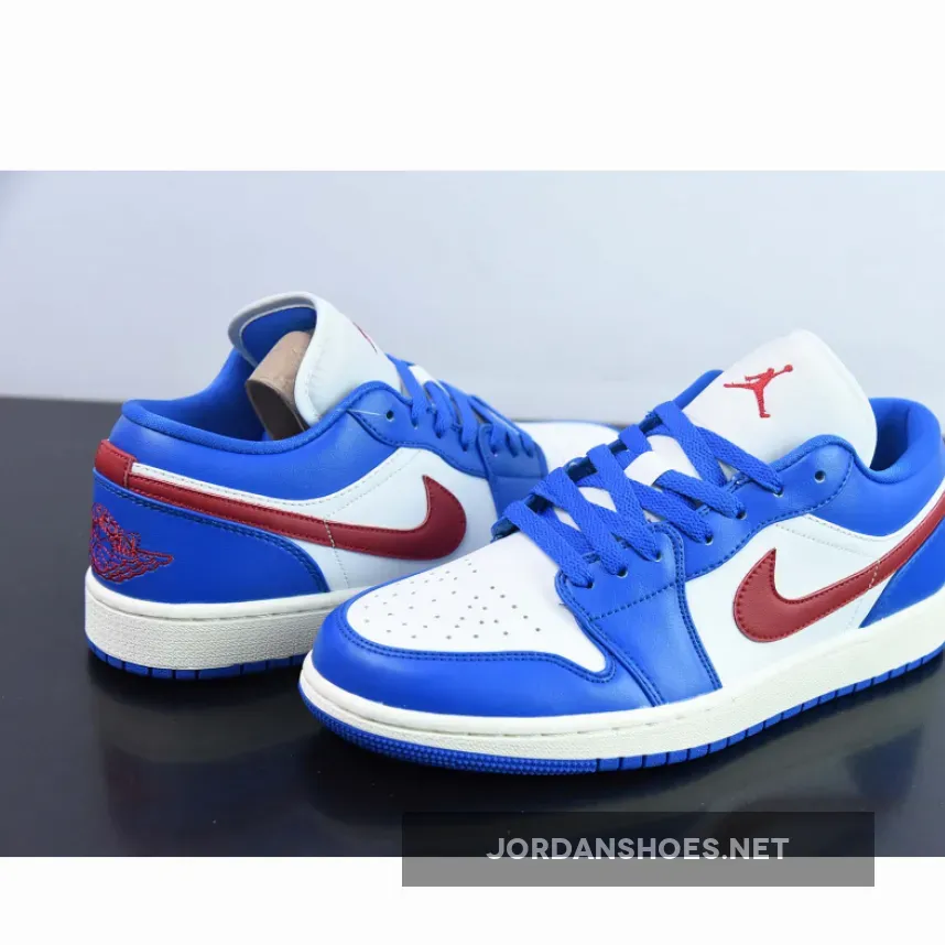 Air Jordan 1 Low Sport Blue/Gym Red-White-Sail Air Jordan 1 Low Sport Blue/Gym Red-White-Sail