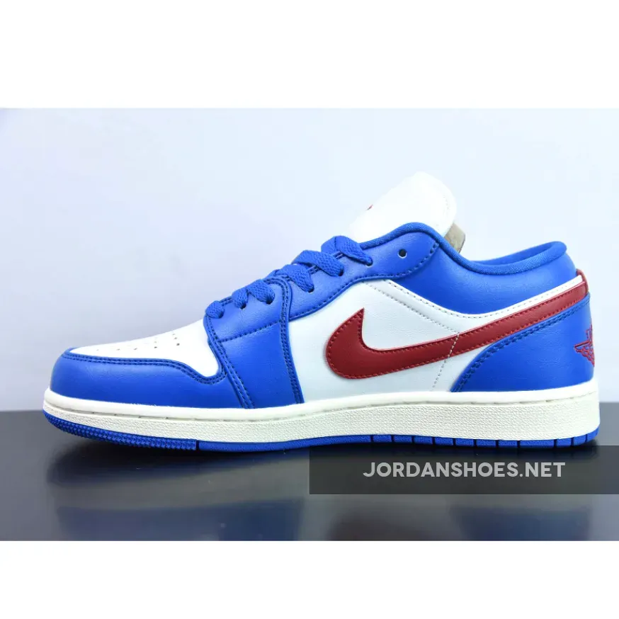 Air Jordan 1 Low Sport Blue/Gym Red-White-Sail Air Jordan 1 Low Sport Blue/Gym Red-White-Sail