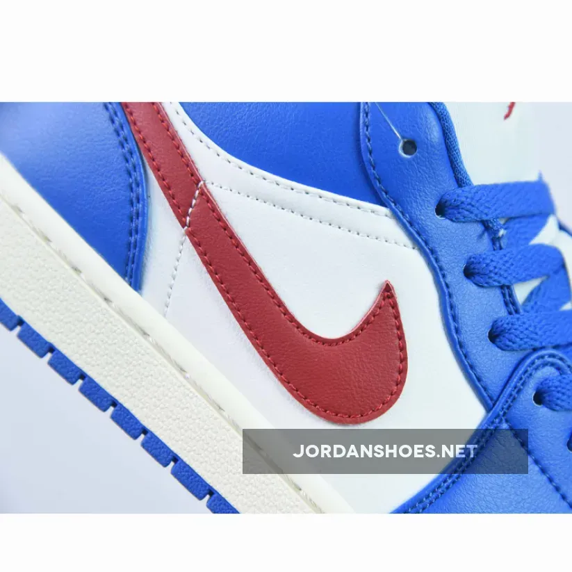 Air Jordan 1 Low Sport Blue/Gym Red-White-Sail Air Jordan 1 Low Sport Blue/Gym Red-White-Sail