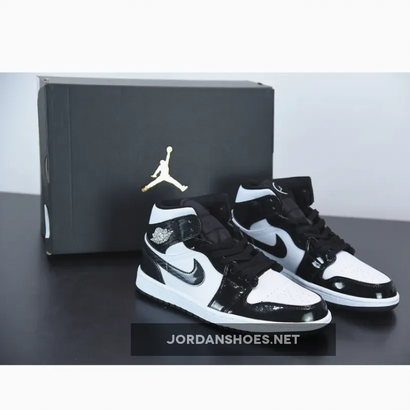 Air Jordan 1 Mid "All-Star" Black/White Restock