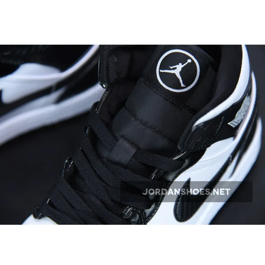 Air Jordan 1 Mid "All-Star" Black/White Restock Air Jordan 1 Mid "All-Star" Black/White Restock