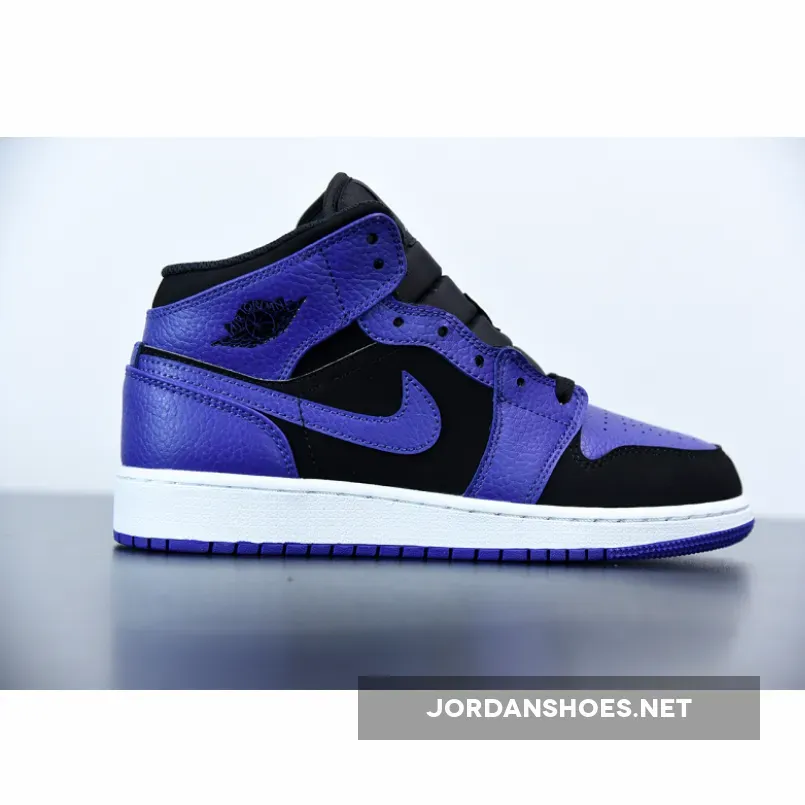 Air Jordan 1 Mid Black Concord Air Jordan 1 Mid Black Concord
