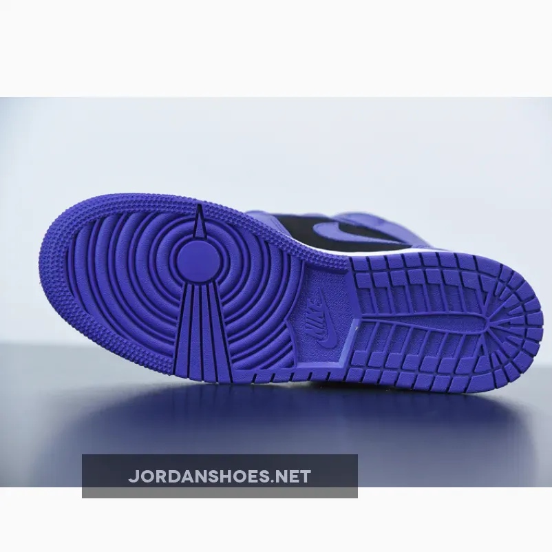 Air Jordan 1 Mid Black Concord Air Jordan 1 Mid Black Concord