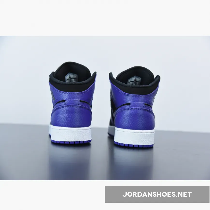 Air Jordan 1 Mid Black Concord Air Jordan 1 Mid Black Concord