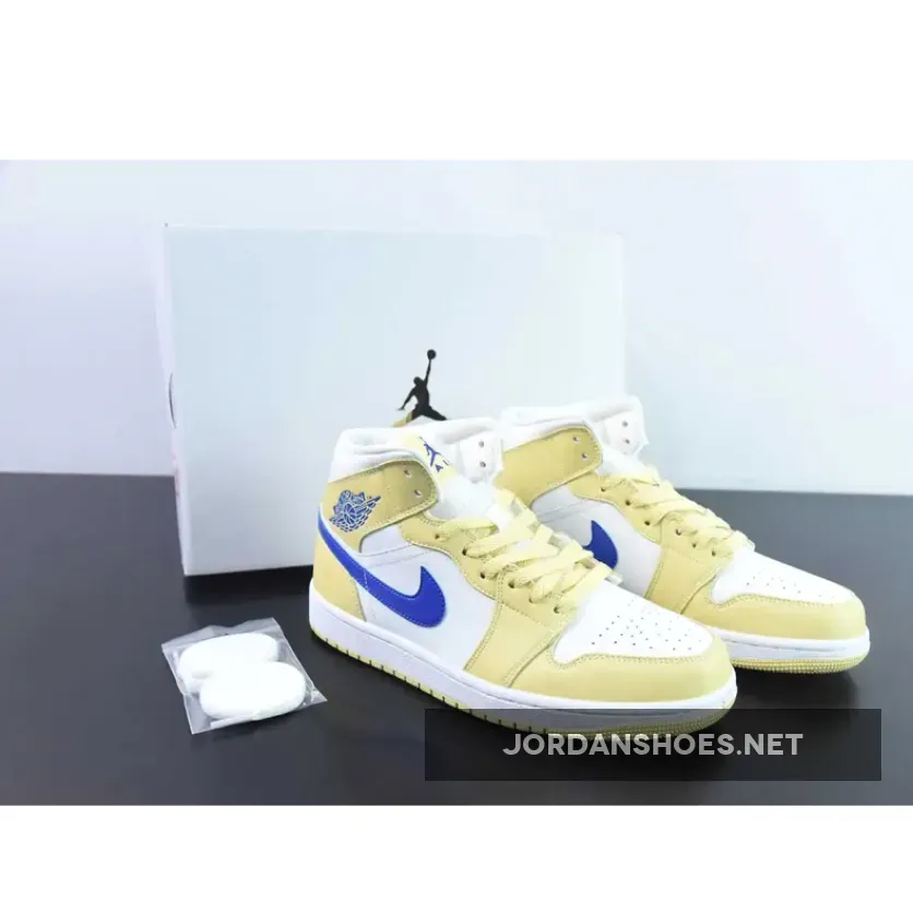 Air Jordan 1 Mid Lemon Wash