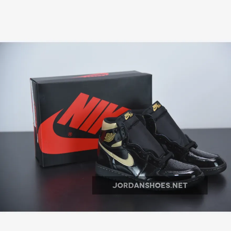 Air Jordan 1 Retro High Og 'Black Metallic Gold' AJ1