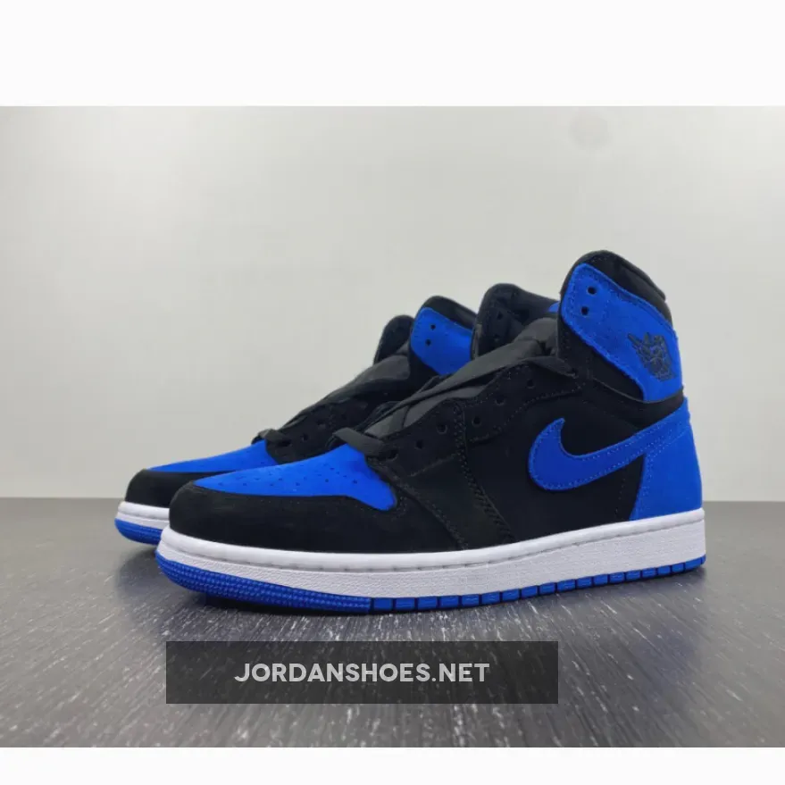 Air Jordan 1 Retro High OG Royal Reimagined Black/Royal Blue Air Jordan 1 Retro High OG Royal Reimagined Black/Royal Blue