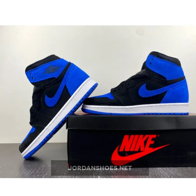 Air Jordan 1 Retro High OG Royal Reimagined Black/Royal Blue Air Jordan 1 Retro High OG Royal Reimagined Black/Royal Blue