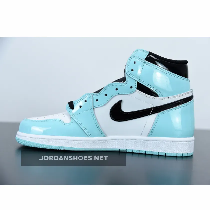 Air Jordan 1 Retro High OG Patent Leather White/Aurora-Black Air Jordan 1 Retro High OG Patent Leather White/Aurora-Black