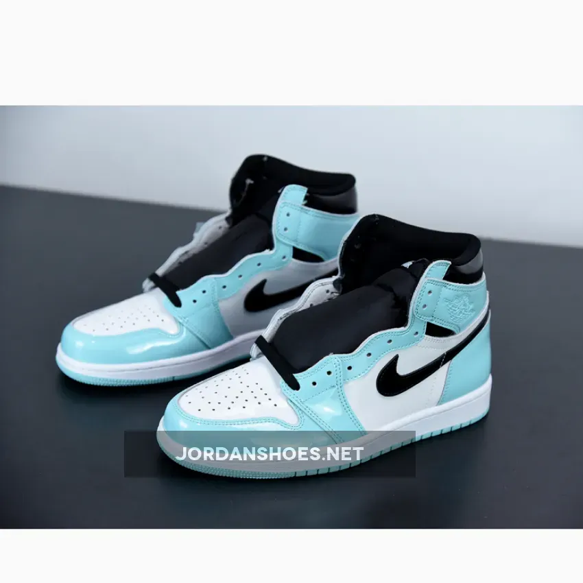 Air Jordan 1 Retro High OG Patent Leather White/Aurora-Black Air Jordan 1 Retro High OG Patent Leather White/Aurora-Black
