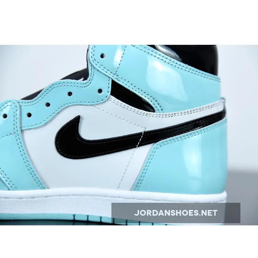 Air Jordan 1 Retro High OG Patent Leather White/Aurora-Black Air Jordan 1 Retro High OG Patent Leather White/Aurora-Black