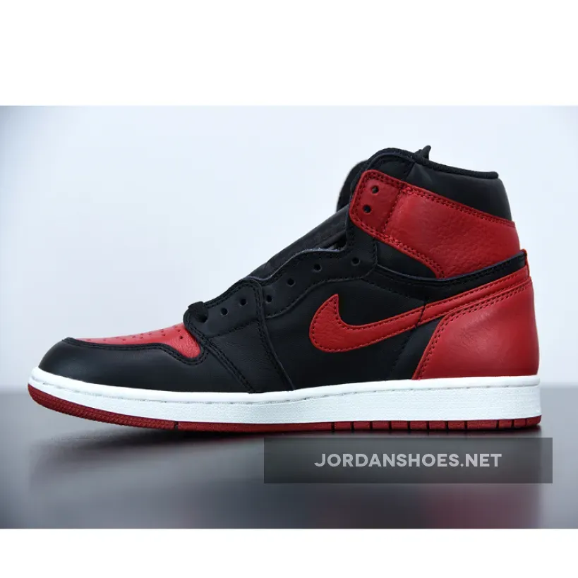 Air Jordan 1 Retro High OG "Banned" Black/Red-White Air Jordan 1 Retro High OG "Banned" Black/Red-White