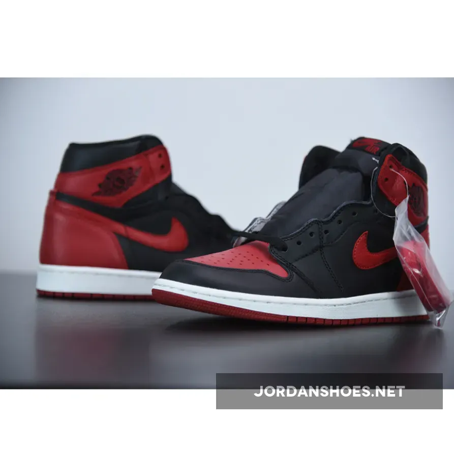Air Jordan 1 Retro High OG "Banned" Black/Red-White Air Jordan 1 Retro High OG "Banned" Black/Red-White