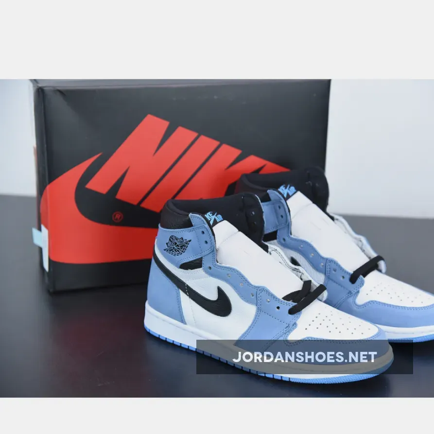 Air Jordan 1 Retro High "White University Blue Black"