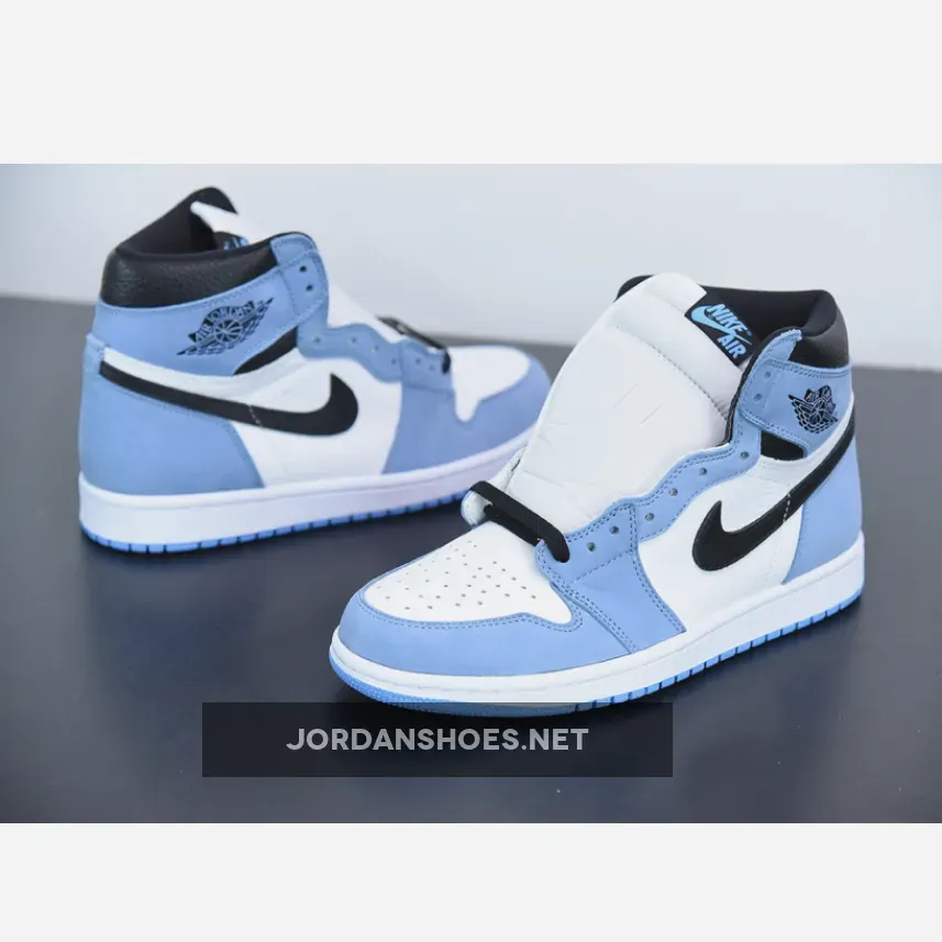 Air Jordan 1 Retro High "White University Blue Black" Air Jordan 1 Retro High "White University Blue Black"