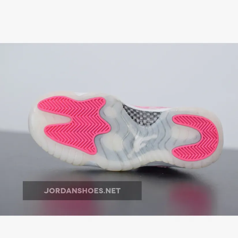 Air Jordan 11 Retro Low Wmns Snakeskin White/Black-Pink AJ11 Air Jordan 11 Retro Low Wmns Snakeskin White/Black-Pink AJ11