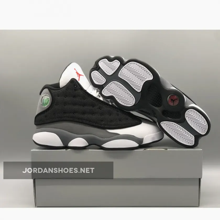 Air Jordan 13 ‘Black Flint’ Black/University Red-Flint Grey-White