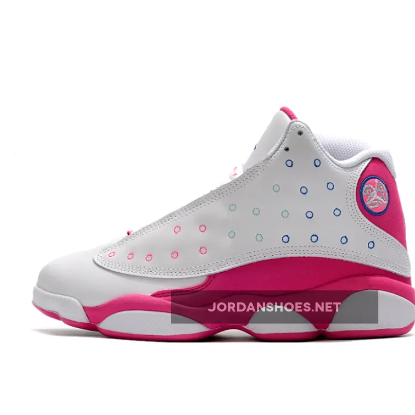 Air Jordan 13 GS White Pink Air Jordan 13 GS White Pink