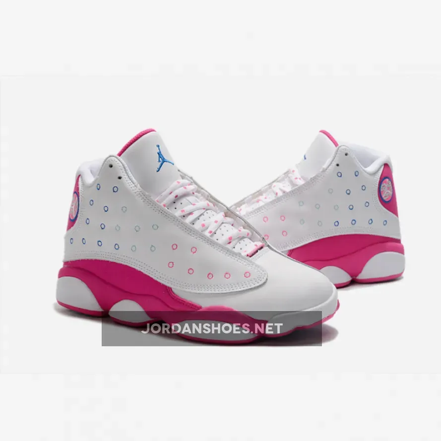 Air Jordan 13 GS White Pink Air Jordan 13 GS White Pink