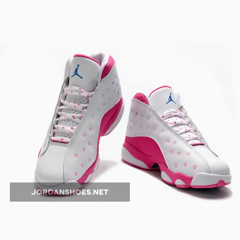 Air Jordan 13 GS White Pink Air Jordan 13 GS White Pink
