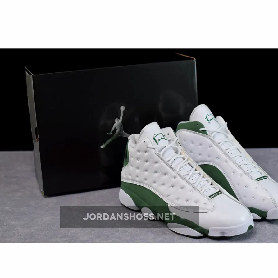 Air Jordan 13 Retro "Ray Allen" PE White Clover