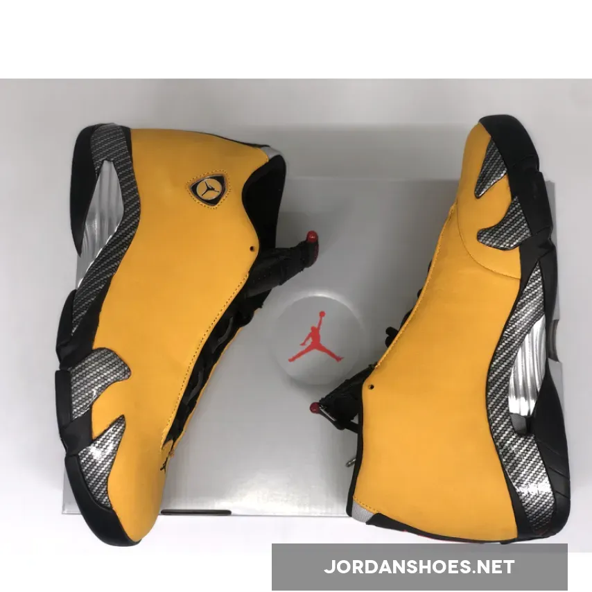 Air Jordan 14 Retro "Yellow Ferrari" University Gold Air Jordan 14 Retro "Yellow Ferrari" University Gold