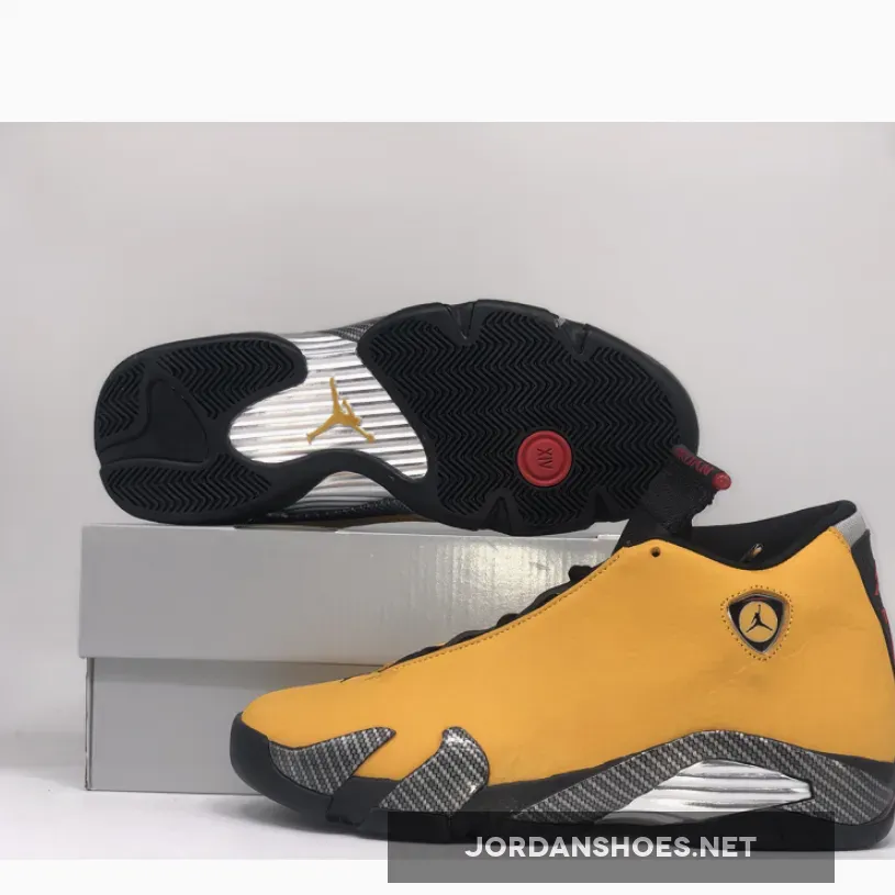 Air Jordan 14 Retro "Yellow Ferrari" University Gold Air Jordan 14 Retro "Yellow Ferrari" University Gold