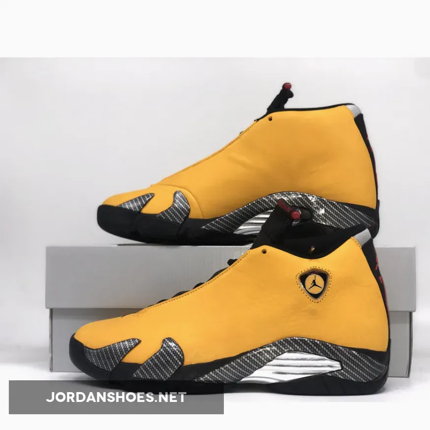 Air Jordan 14 Retro "Yellow Ferrari" University Gold Air Jordan 14 Retro "Yellow Ferrari" University Gold