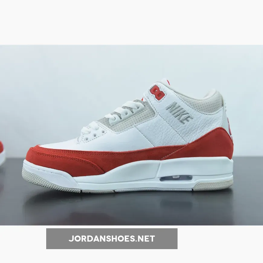 Air Jordan 3 Retro Tinker "Air Max 1" White University Red Air Jordan 3 Retro Tinker "Air Max 1" White University Red
