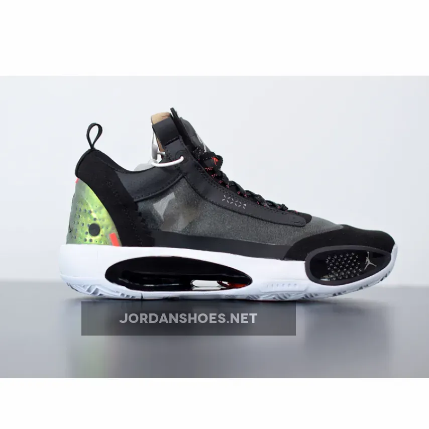 Air Jordan 34 Low Heritage Black Red Air Jordan 34 Low Heritage Black Red