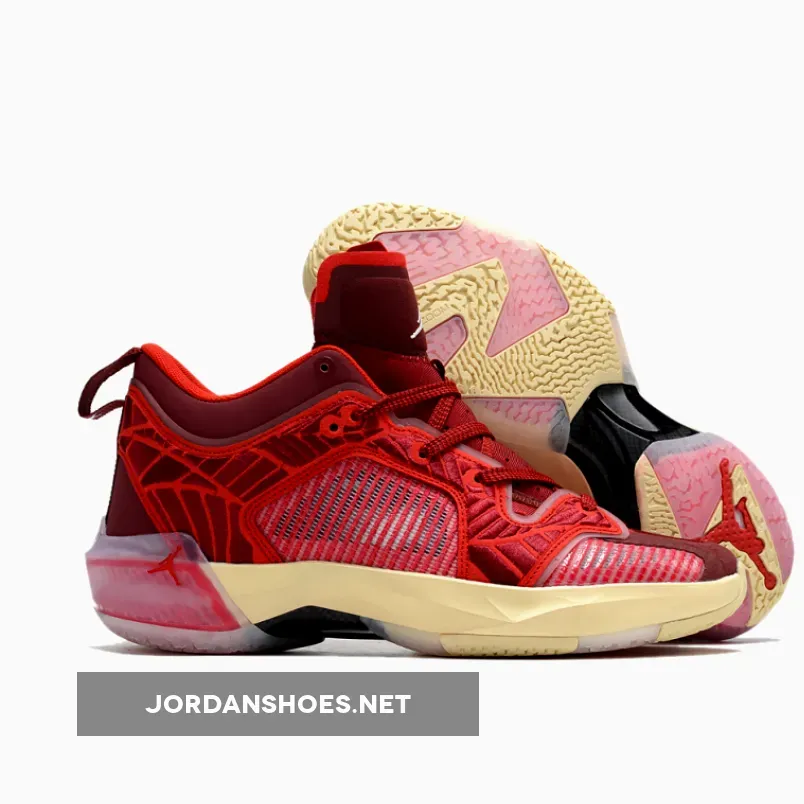 Air Jordan 37 Low Team Red/Sail-University Red-Muslin