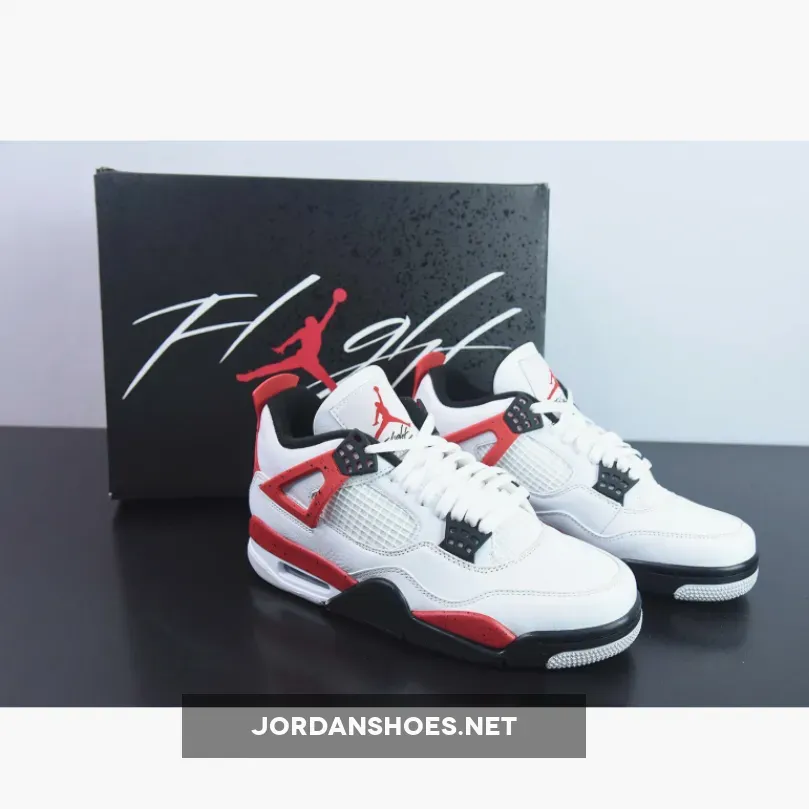 Air Jordan 4 "Red Cement" Red / White / Black