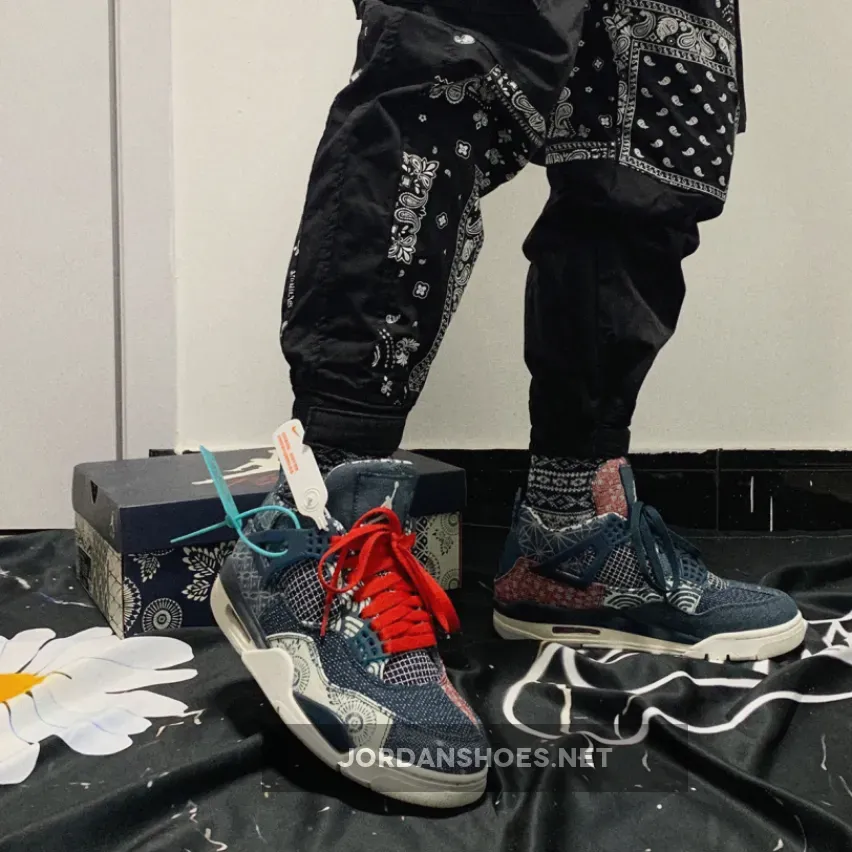 Air Jordan 4 Retro SE ‘Sashiko’ Deep Ocean