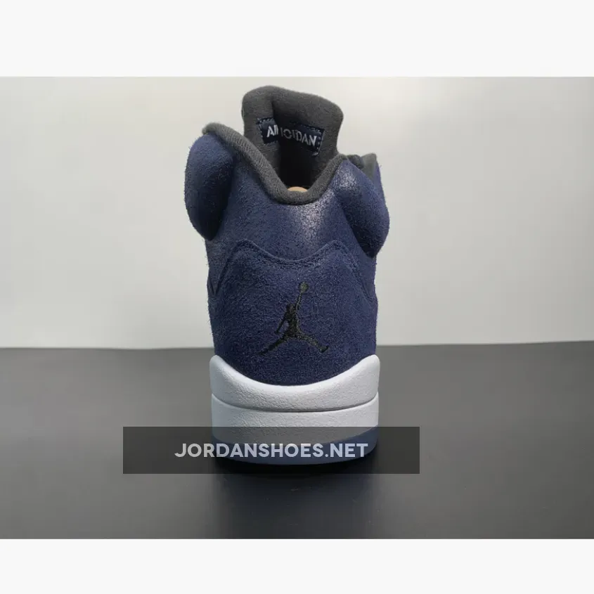 Air Jordan 5 "Georgetown" Midnight Navy/Black-Football Grey Air Jordan 5 "Georgetown" Midnight Navy/Black-Football Grey