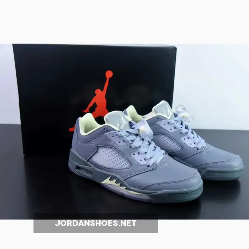 Air Jordan 5 Low "Festival Lights" Indigo Haze/Fire Red