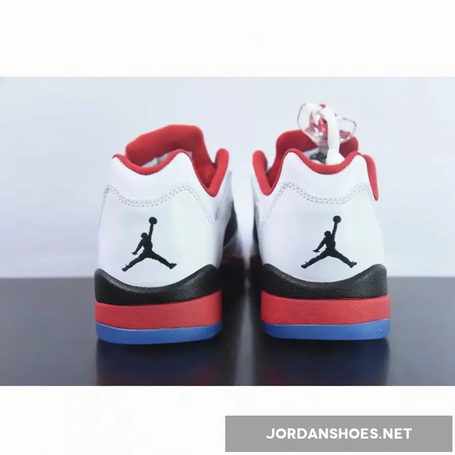 Air Jordan 5 Low "Fire Red" White Fire Red Black Air Jordan 5 Low "Fire Red" White Fire Red Black