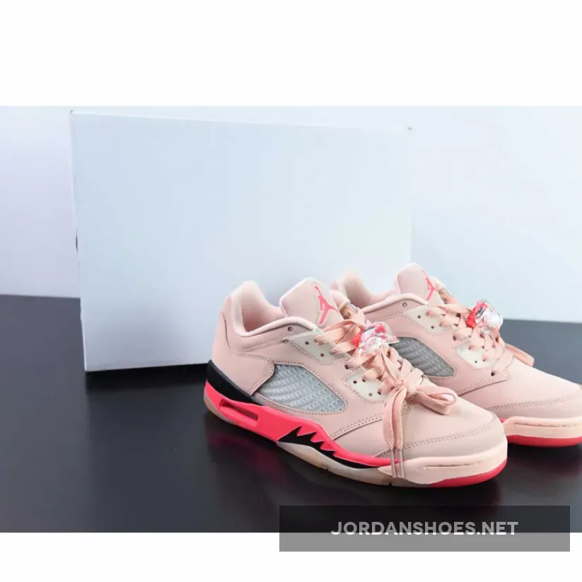 Air Jordan 5 Low "Girls That Hoop" Arctic Orange/Black/Siren Red Restock