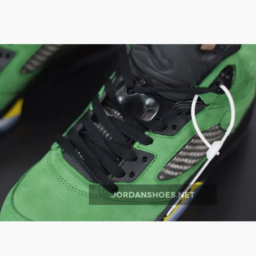 Air Jordan 5 SE "Oregon Ducks" Apple Green/Black/Yellow Strike Air Jordan 5 SE "Oregon Ducks" Apple Green/Black/Yellow Strike